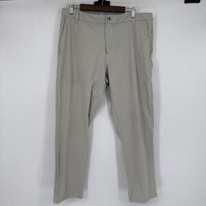Lululemon Pants Mens 36 Gray Commission ABC Classic Fit Warpstreme Trouser